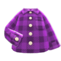Flannel Shirt (Purple) NH Icon.png
