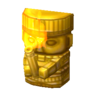 Golden wall torch