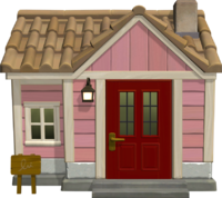 Bitty's house exterior