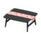 Nordic Table (Black - Flowers) NH Icon.png