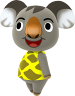 Artwork of Ozzie the Koala