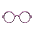Rimmed Glasses (Purple) NH Icon.png