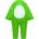 Kappa costume's Green variant