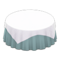 Large Covered Round Table (White - Plain Pearl Blue) NH Icon.png