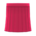 Long pleated skirt's Ruby red variant