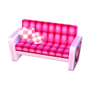Lovely Love Seat (Pink and White - Pink and White) NL Model.png