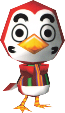 Artwork of Shoukichi the Bird
