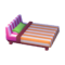 Stripe Bed (Pink Stripe - Orange Stripe) NL Model.png