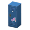 Upright Locker (Blue - Cute) NH Icon.png