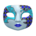Venetian carnival mask's Blue variant