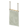 vertical split curtains