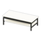 Cool Low Table (Black - White) NH Icon.png