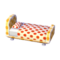 Polka-Dot Bed (Caramel Beige - Red and White) NL Model.png
