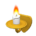 Wall-Mounted Candle's Gold variant