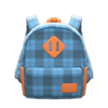Checkered Backpack (Blue) NH Icon.png