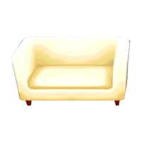 Cream sofa