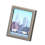 Framed Photo (Silver - Cityscape Photo) NH Icon.png