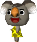 animal crossing ozzie plush