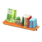 Wall-Mounted Bookshelf (Brown - Resort) NH Icon.png