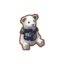 Floral Polar Bear (White Pansies) PC Icon.png