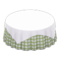 Large Covered Round Table (White - Green Gingham) NH Icon.png