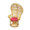 Peacock Chair (Light Brown & Red) NH Icon.png