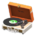 Portable record player's Orange variant