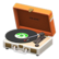 Portable record player's Orange variant