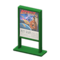 Poster Stand (Green - Movie) NH Icon.png
