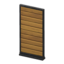 Simple Panel (Black - Horizontal Planks)