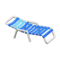 Beach Chair (Blue) NH Icon.png