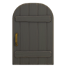 Black Rustic Door (Round) NH Icon.png