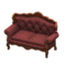 Elegant Sofa (Brown - Damascus-Pattern Red) NH Icon.png