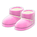 Faux-Shearling Boots (Pink) NH Storage Icon.png