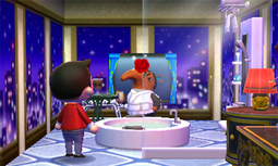 Example of Olaf's Happy Home Designer house