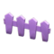Simple Wooden Fence (Purple) NH Icon.png