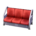 Train seat's Red variant