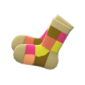 Color-Blocked Socks (Beige) NH Icon.png