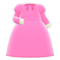 Elegant Dress (Pink) NH Icon.png