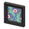 Fancy Frame (Black - Repeating-Pattern Painting) NH Icon.png