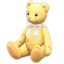 Giant Teddy Bear (Floral - White)