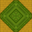 green rug