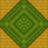 green rug