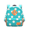 Polka-Dot Backpack (Light Blue) NH Icon.png