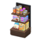 Store Shelf (Dark Wood - Imported Foods) NH Icon.png
