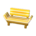 Stripe sofa's Yellow stripe variant