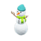 Three-Tiered Snowperson (Light Blue) NH Icon.png