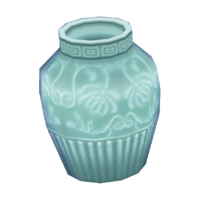 Blue vase