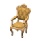 Elegant Chair (Light Brown - Gold Diamonds) NH Icon.png