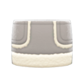 Faux-Shearling Skirt (Gray) NH Icon.png